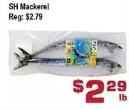 Top Food Supermarket Sh mackerel offer