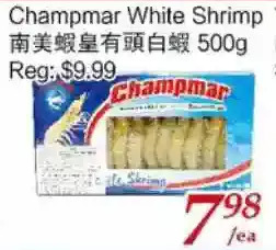 Tone Tai Supermarket Champmar white shrimp offer
