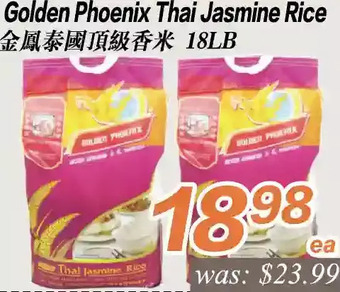 Seasons Foodmart Golden phoenix thai jasmine rice offer