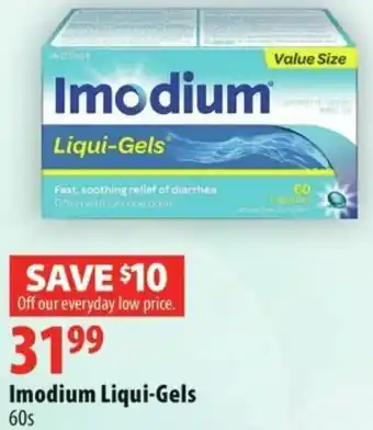 Imodium Liqui-Gels 60s