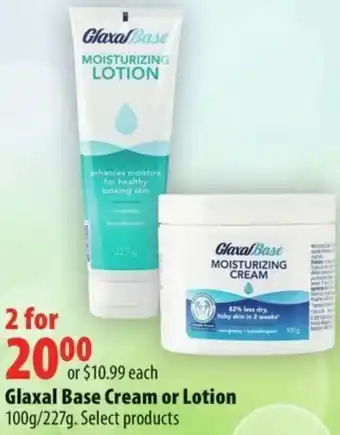 Glaxal Base Cream or Lotion 100g/227g