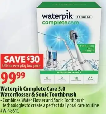 London Drugs Waterpik Complete Care 5.0 Waterflosser & Sonic Toothbrush offer