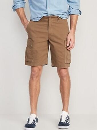 Old Navy Relaxed lived-in cargo shorts for men -- 10-inch inseam offer