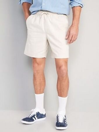 Old Navy Pull-on chino jogger shorts for men -- 7-inch inseam offer