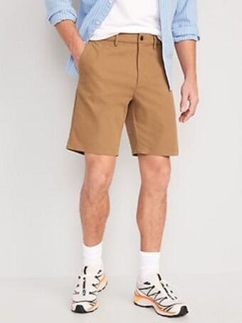 Old Navy Relaxed ultimate tech chino shorts for men -- 9-inch inseam offer