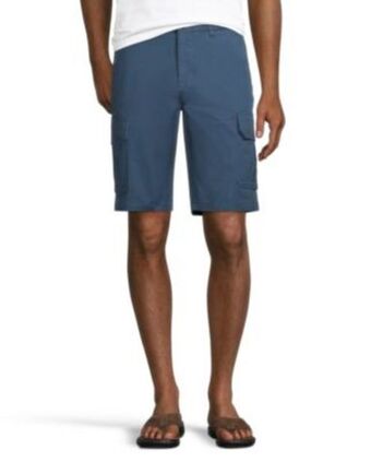 Mark's Men's mid rise stretch cargo shorts offer