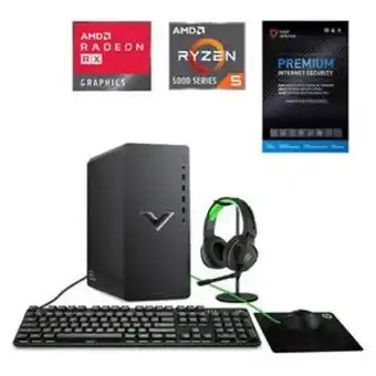 Aaron's Hp victus gaming desktop 8gb ram 512gb ssd w/ total defense internet security offer