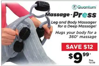 Showcase Massage-press offer