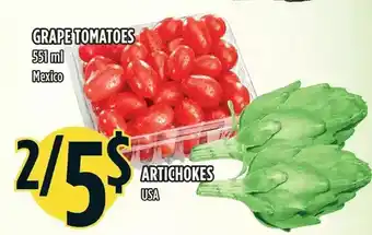 Marché Adonis Grape tomatoes | artichokes offer