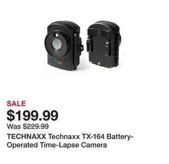 TSC Stores Technaxx tx-164 battery-operated time-lapse camera offer