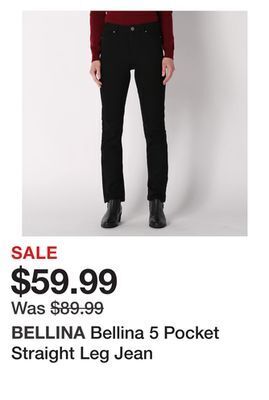 TSC Stores Bellina 5 pocket straight leg jean offer