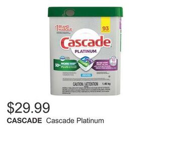 Costco Cascade platinum offer