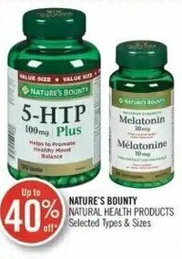 Nature's Bounty Natural Health Products