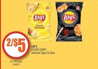 Shoppers Drug Mart Lay's Potato Chips offer
