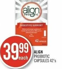 Shoppers Drug Mart Align Probiotic Capsules 42's offer