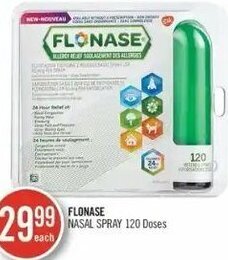 Shoppers Drug Mart Flonase Nasal Spray 120 Doses offer