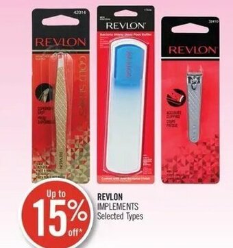 Shoppers Drug Mart Revlon Implements offer