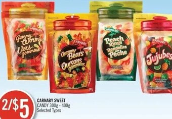 Shoppers Drug Mart Carnaby Sweet Candy 300g-400g offer