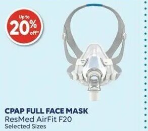 Shoppers Drug Mart CPAP Full Face Mask ResMed Airfit F20 offer