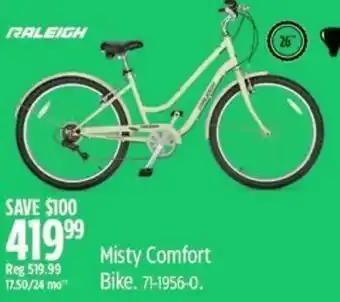 Canadian Tire Raleigh Misty Comfort Bike offer