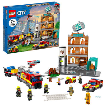 Best Buy Lego city: fire brigade - 766 pieces (60321) offer