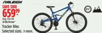 Canadian Tire Raleigh tracker bike offer
