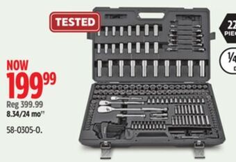 Canadian Tire Maximum professional grade socket sets offer