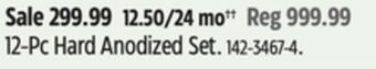 Canadian Tire Paderno 12-pc hard anodized set offer