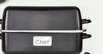 Canadian Tire Master chef 16" double roaster with rack offer