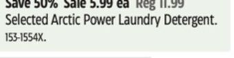 Canadian Tire Arctic power selected arctic power laundry detergent offer