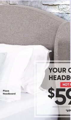 Sleep Country Plaza headboard offer