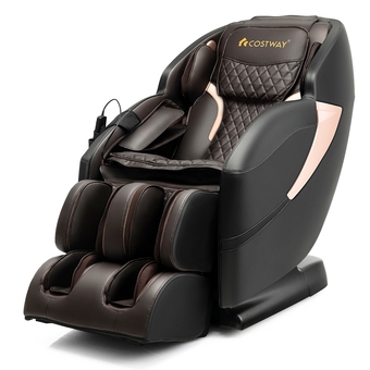 Best Buy Costway zero gravity sl-track full body massage chair w/ voice control heat roller offer
