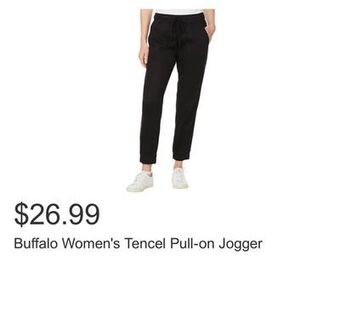 Costco Buffalo women's tencel pull-on jogger offer