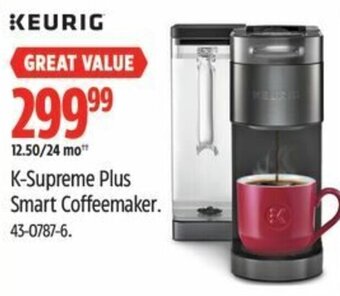 Canadian Tire Keurig K-Supreme Plus Smart Coffeemaker offer