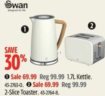 Canadian Tire Swan 1.7L Kettle offer