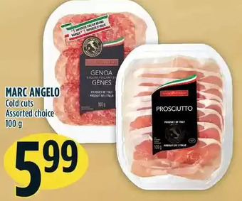 Marché Adonis Marc angelo cold cuts offer
