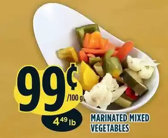 Marché Adonis Marinated mixed vegetables offer