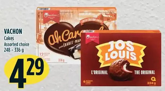 Marché Adonis Vachon cakes offer