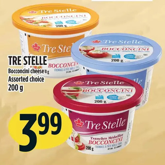 Marché Adonis Tre stelle bocconcini cheese offer