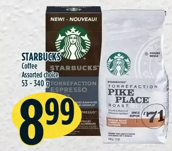Marché Adonis Starbucks coffee offer