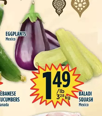 Marché Adonis Baladi squash offer