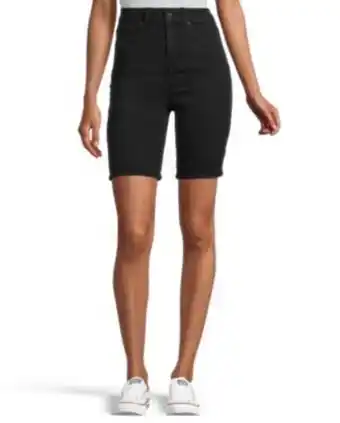 Mark's Women's curvy fit high rise bermuda shorts offer