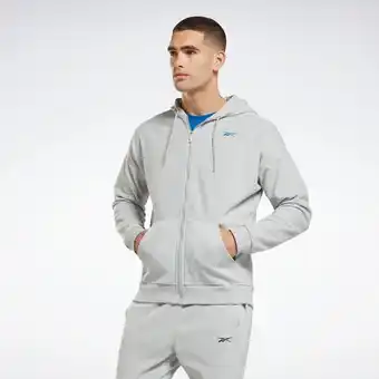 Reebok Workout ready thermowarm zip-up sweatshirt offer