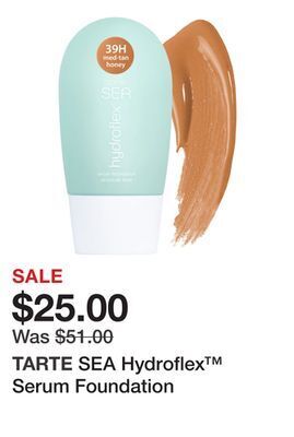 Sephora Sea hydroflex™ serum foundation offer