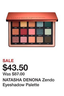 Sephora Zendo eyeshadow palette offer