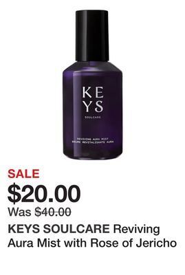 Sephora Reviving aura mist with rose of jericho offer