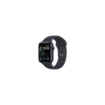 Best Buy Open box - apple watch se (gps) 44mm midnight aluminum case with midnight sport band (2022) offer