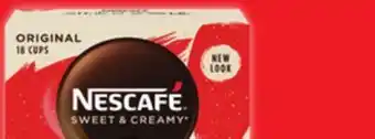 Walmart Nescafe sweet & creamy instant coffee mix offer