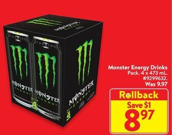 Walmart Monster energy drinks offer
