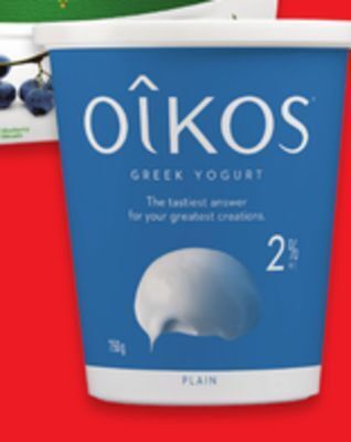 Walmart Oikos 750 g yogurt offer